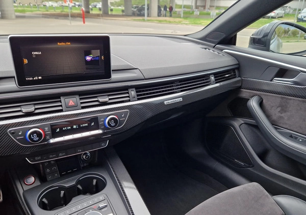 Audi RS5 cena 239000 przebieg: 72000, rok produkcji 2018 z Gdańsk małe 781